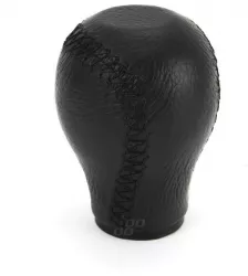 Nuca schimbator de viteza din piele cusatura neagra - 01755 