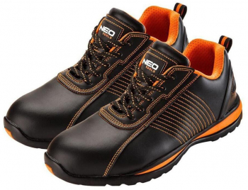 Pantofi de lucru SB SRA piele protectie metalica marimea 41 NEO 