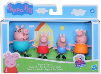 PEPPA PIG SET FIGURINE FAMILIA PIG 