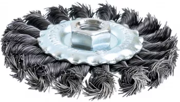 Perie sarma otel circulara cu toroane M14 100 mm Richmann 