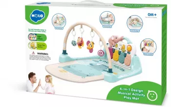 SALTELUTA DE JOACA INTERACTIVA PENTRU BEBELUSI 4 IN 1 