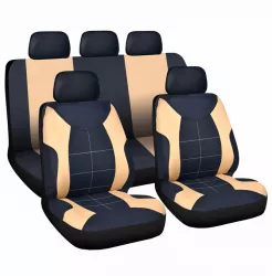 Set huse scaun auto ieftine Universale 9 piese model ELEGANCE
