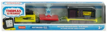 THOMAS LOCOMOTIVA MOTORIZATA DIESEL CU 2 VAGOANE 