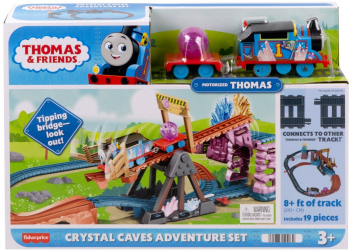 THOMAS SET DE JOACA CRYSTAL CAVES ADVENTURE CU LOCOMOTIVA MOTORIZATA THOMAS