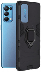 Husa pentru Oppo Reno5 Pro 5G Techsuit Silicone Shield Negru 