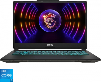 Laptop MSI Gaming 15.6'' Cyborg 15 A12UC FHD 144Hz Procesor Intel® Core™ i5-12450H (12M Cache up to 4.40 GHz) 16GB DDR5 512GB SSD 