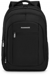 Rucsac pentru laptop 17 3&rdquo urban de scoala de dama barbat negru A4 33L 50x33x20 cm Zagatto ZG787 
