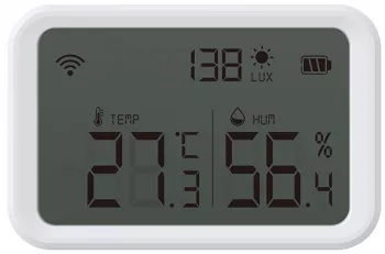 Senzor smart WiFi NEO TH02W Temperatura Umiditate Lumina 