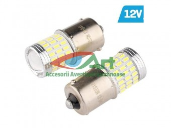 Set 2 bec LED VISION R5W / R10W BA15s 12V 58308 
