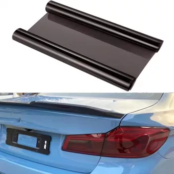 Folie protectie faruri / stopuri auto - Fumuriu Deschis pret/m liniar 