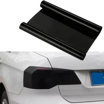 Folie protectie faruri / stopuri auto - Fumuriu Inchis pret/m liniar 