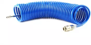 Furtun spiralat pentru aer comprimat din PE 5 x 8mm lungime 10m PT-04 