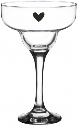 Set 12 pahare sticla martini 7x17 cm 200 ml 