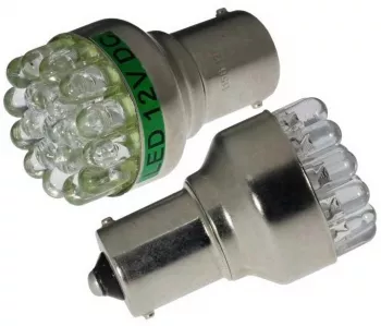 Sirena de mers inapoi cu bec LED 12V BA15S 