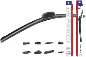 Stergator parbriz FLAT cu 8 adaptoare 17 425mm Multiconnect 