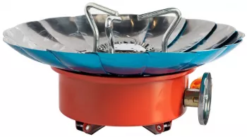 Aragaz camping Micul Fermier pliabil 2800 W un arzator aprindere piezo-electrica 205x100 mm 