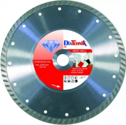 Disc diamantat DiaTehnik ST 115 mm pentru materiale de constructii 