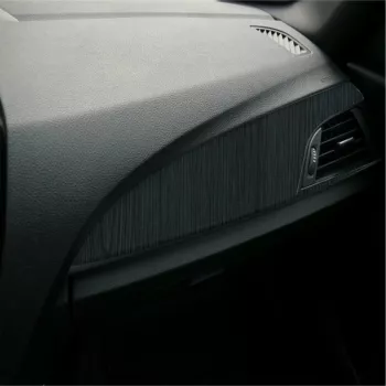 Folie Auto Colantare Trimuri Model Lemn Negru 100 x 45cm 
