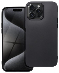 Husa Compatibila cu Apple iPhone 15 Pro Max iberry Candy Soft Negru 
