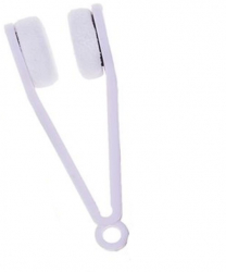Instrument pentru curatarea ochelarilor Zola® cu microfibra alb