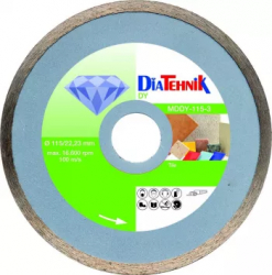 Disc diamantat DiaTehnik DY 125 mm pentru ceramica 