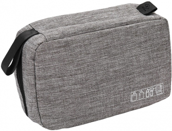 Geanta de cosmetice pentru barbati Zola® pliabila buzunare incapatoare de marimi diferite 23.5 x 16 x 6 cm gri