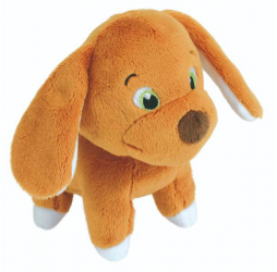 Jucarie plus Jemini in cutie pentru colorat 15 cm Catelus 