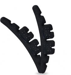 Set 2 branturi pentru pantofi cu toc impotriva bataturilor Zola® spuma 11x2.2 cm negru 