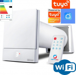 Ventoxx Harmony wifi smart cu telecomanda ventilator descentralizat wireless 75cm 
