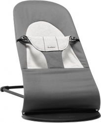 BabyBjorn - Balansoar Balance Dark Gray cu detalii Gray Tesatura-Tricot 