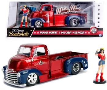 DC BOMBSHELLS 1952 CHEVY COE WONDER WOMAN SCARA 1 LA 24 