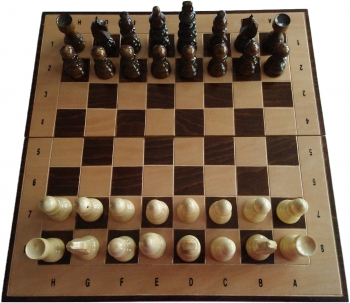 Set sah 44x44 cm cutie de sah din lemn fag piesa de sah 9 5cm joc de table backgammon din lemn de fag zaruri natur cu adnotare 