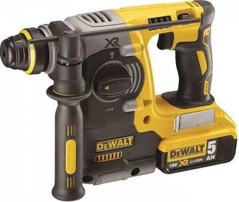 Ciocan rotopercutor cu acumulator Li-Ion XR 18V 2x5.0 Ah Dewalt 
