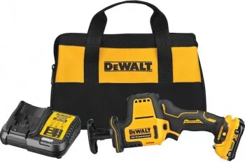 Fierastrau tip sabie cu acumulator 12 V x 2.0 Ah 2800 rpm 16 mm in geanta textila Dewalt 