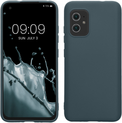 Husa Kwmobile pentru Asus Zenfone 8 Albastru Silicon 55257.202 