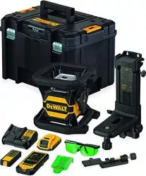 Nivela laser rotativa 360 grade verde 600 m detector Dewalt 