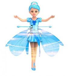 Papusa zana zburatoare Flying Fairy Bleu 