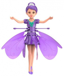 Papusa Zana Zburatoare Flying Fairy Violet 