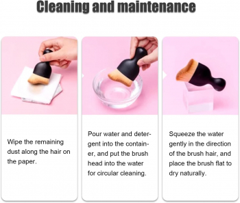 Perie profesionala pentru curatarea interiorului masinii Zola® plastic si nailon 10x4.5x2 cm neagra 