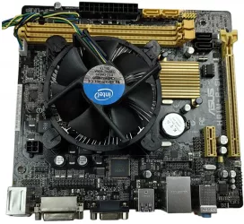 Kit Placa de baza socket 1150 cu procesor Intel Core I7 generatia a IV-a si cooler Standard ATX second hand