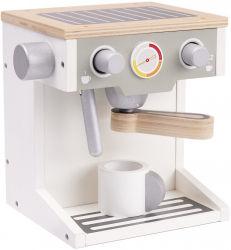 Espressor de cafea Montessori Zola din lemn cana inclusa 17.7 x 16.5 x 14.5 cm 