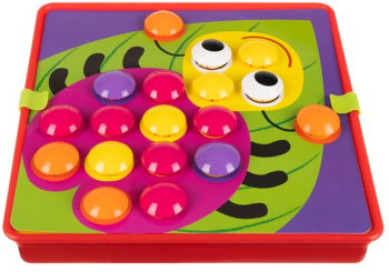 Joc de indemanare de tip mozaic Zola® 45 elemente 12 planse multicolor 