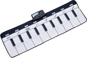 Joc interactiv pentru copii Zola® covoras cu tastatura de pian 10 melodii diferite 110x35 cm 