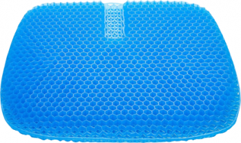 Perna pentru scaun gel polimeric albastru 42 x 46 x 3 cm 