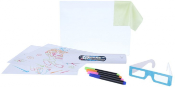 Tabla 3D desen Zola® creaza imagini 3D luminoas cu 4 markere 
