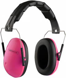 Casti antifoane copii 3-10 ani INVINCIO Safety marime reglabil confortabile ergonomice captusite usoare pentru protectia auzului roz 