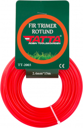 Fir patrat din nylon pentru trimmer TATTA TT-2003 grosime 2.4mm lungime 15m 