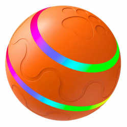 Jucarie inteligenta pentru animale ZEEVOS interactiva self play lumini LED non toxic incarcare usb