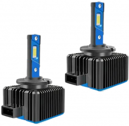 Set 2 becuri auto LED D3S canbus 35/55W 10000lm 12V 6500K 