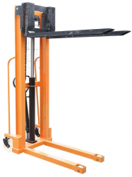 Transpalet manual Klausstech cu sarcina maxima 1T inaltime maxima 1.6m 